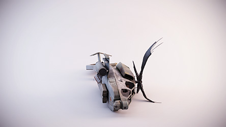 Downed Attack Chopper