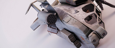 PS Home - Downed Attack Chopper